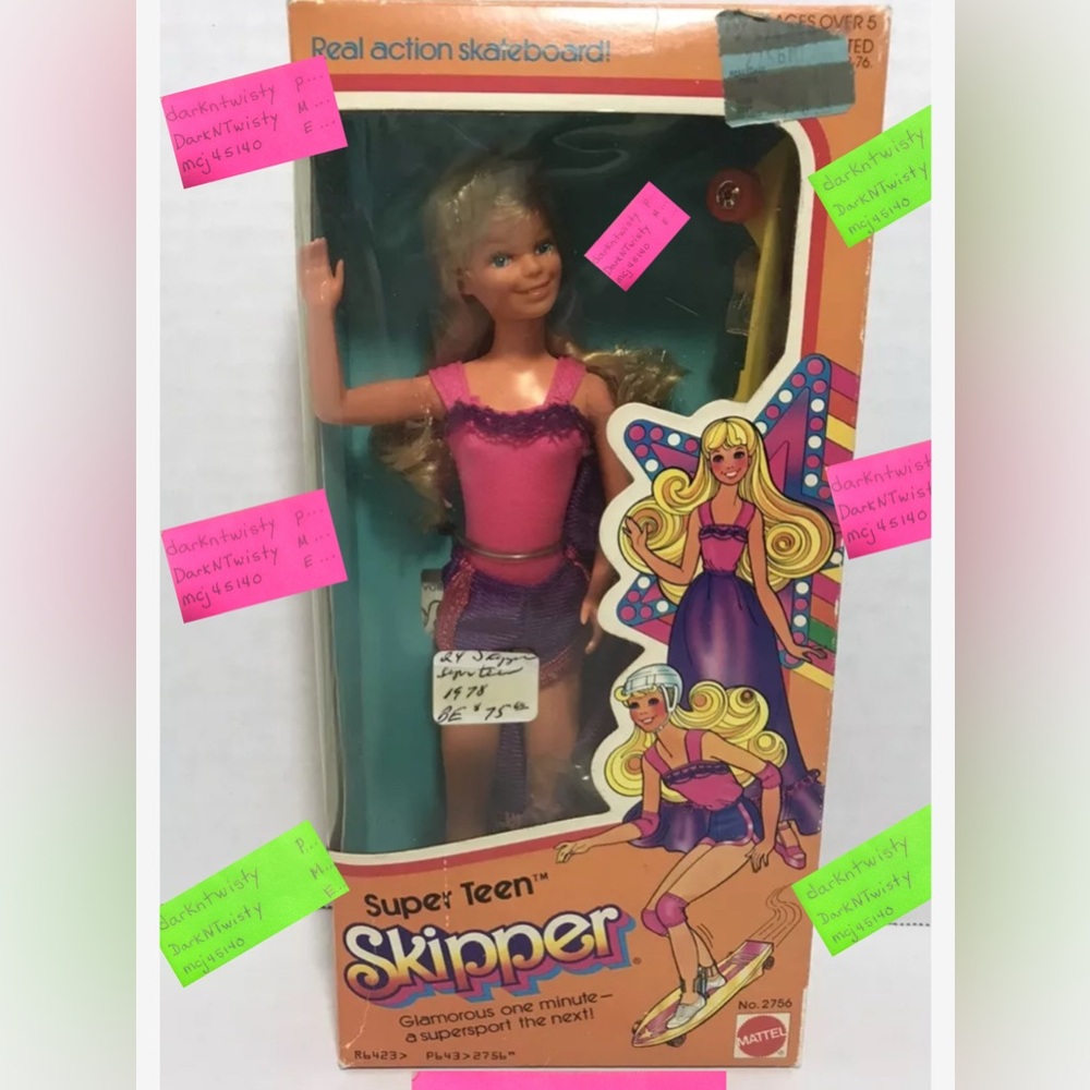 Vintage 1978 Skipper Barbie Sister Barbie BNIB NRFB PRICE FIRM BUY IT NOW ONLY